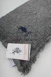 POLO %100 PAMUKLU ŞAL - GRİ