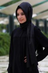 ARMANDA %30 İPEK ŞAL SİYAH