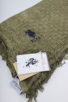 POLO %100 PAMUKLU ŞAL - HAKİ