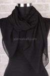 ŞİFON EŞARP SİYAH 34956
