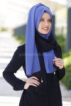 İKİ RENKLİ PÜSKÜLLÜ ŞİFON ŞAL 33961