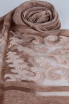 ORGANZE İNCİ DANTELLİ ŞAL - 38297