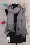 POLO %100 PAMUKLU ŞAL - GRİ