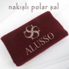 ALUSSO HOTEL LOGO NAKIŞLI POLAR ŞAL