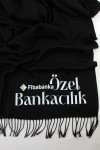 FİBABANKA LOGO BASKILI KALIN PASHMİNA ŞAL