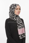 GEOMETRİ DESENLİ PAMUKLU ŞAL 40534