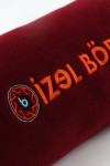 İZEL BÖREK LOGO NAKIŞLI POLAR ŞAL