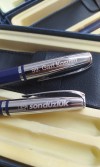 LOGOLU LAZER KAZIMA, KALİTELİ METAL KALEM SETİ