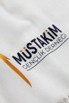 MÜSTAKİM GENÇLİK DERNEĞİ LOGO BASKILI KALIN PASHMİNA ŞAL