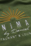 NİMA RESTAURANT LOGO NAKIŞLI POLAR ŞAL