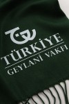 TÜRKİYE GEYLANİ VAKFI LOGO BASKILI KALIN PASHMİNA ŞAL