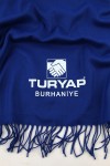TURYAP BURHANİYE LOGO BASKILI KALIN PASHMİNA ŞAL
