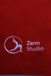YOGA ZENN STUDİO LOGO NAKIŞLI POLAR ŞAL