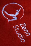 YOGA ZENN STUDİO LOGO NAKIŞLI POLAR ŞAL