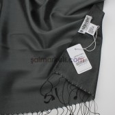 ARMANDA %18 İPEK ŞAL SİYAH FÜME