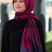 İKİ RENKLİ YAZLIK TAFTA ŞAL - 32896