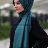 ARMANDA %18 İPEK ŞAL ZÜMRÜT YEŞİLİ ARMANDA %18 İPEK ŞAL ZÜMRÜT YEŞİLİ