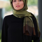 İKİ RENKLİ YAZLIK TAFTA ŞAL - 32916