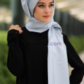 ARMANDA %100 İPEK ŞAL GÜMÜŞ 