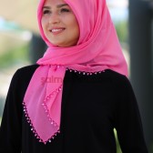 İNCİLİ YAZMA PEMBE
