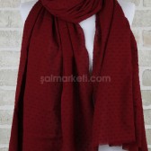 %100 PAMUKLU PONPONLU ŞAL BORDO - 38544 %100 PAMUKLU PONPONLU ŞAL BORDO - 38544