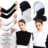 2 Adet Klimafit Bone - 2 Adet Vip Boyunluk - 2 Çift Düz Kolluk 2 Adet Klimafit Bone - 2 Adet Vip Boyunluk - 2 Çift Düz Kolluk