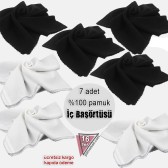 7 Adet %100 Pamuk İç Başörtüsü 7 Adet %100 Pamuk İç Başörtüsü