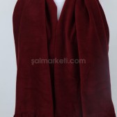 80x170 cm KALIN POLAR ŞAL - BORDO