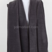 80x170 cm KALIN POLAR ŞAL - FÜME 80x170 cm KALIN POLAR ŞAL - FÜME
