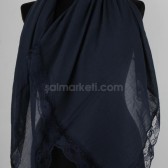 DANTELLİ PAMUK EŞARP LACİVERT 37334 DANTELLİ PAMUK EŞARP LACİVERT 37334