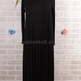 PİLELİ TRİKO ELBİSE 34333 PİLELİ TRİKO ELBİSE 34333