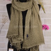 POLO %100 PAMUKLU ŞAL - HAKİ