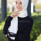 PÜSKÜLLÜ PASHMİNA ŞAL - KREM PÜSKÜLLÜ PASHMİNA ŞAL - KREM