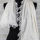 İĞNE OYALI YAZMA - KREM - 38113 İĞNE OYALI YAZMA - KREM - 38113