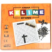 Ahşap Kelime Üretme Oyunu, Scrabble Ahşap Kelime Üretme Oyunu, Scrabble