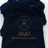 AKAY LOGO NAKIŞLI POLAR ŞAL