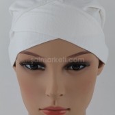 ÇAPRAZ BORU BONE KREM 40031 ÇAPRAZ BORU BONE KREM 40031