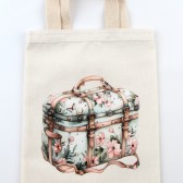 ÇANTA DESENLİ BASKILI HAM BEZ ÇANTA