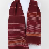DEGRADE COTON ŞAL BORDO 41951