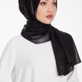 DERİ GÖRÜNÜMLÜ ŞAL SİYAH 42078 DERİ GÖRÜNÜMLÜ ŞAL SİYAH 42078
