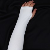 DÜZ KOLLUK PARMAK GEÇMELİ - KREM DÜZ KOLLUK PARMAK GEÇMELİ - KREM