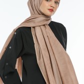 ESKİTME VUAL ŞAL PASTEL VİZON 42281 ESKİTME VUAL ŞAL PASTEL VİZON 42281