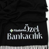 FİBABANKA LOGO BASKILI KALIN PASHMİNA ŞAL