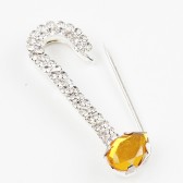 GOLD ÇENGELLİ İĞNE BROŞ - 878 GOLD ÇENGELLİ İĞNE BROŞ - 878