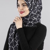 HAİTİ ŞAL - LACİVERT-BEYAZ 38948 HAİTİ ŞAL - LACİVERT-BEYAZ 38948