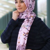 KELEBEK DESENLİ KOTON ŞAL 32080