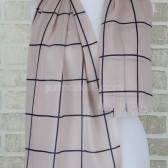 KARE DESENLİ ŞAL - BEJ 39318 KARE DESENLİ ŞAL - BEJ 39318