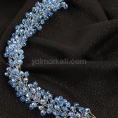 LÜKS TESETTÜR TACI MAVİ 41437 LÜKS TESETTÜR TACI MAVİ 41437