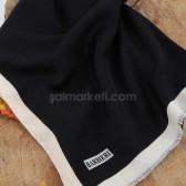 MONOGRAM ŞAL SİYAH KREM 41225 MONOGRAM ŞAL SİYAH KREM 41225