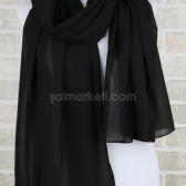 MULTİ ŞİFON ŞAL - SİYAH 39139